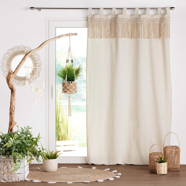 Bézs függöny 140x240 cm Samaya – douceur d'intérieur
