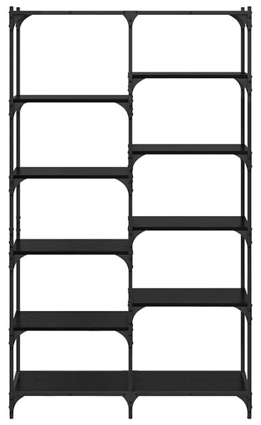 Könyvespolc Musta tammi 100 x 32 x 170 cm Faanyag