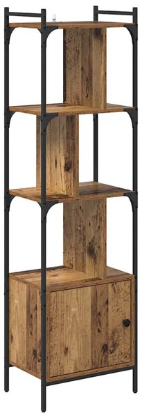 Könyvszekrény Öreg fa 44,5 x 30 x 154,5 cm Faanyag