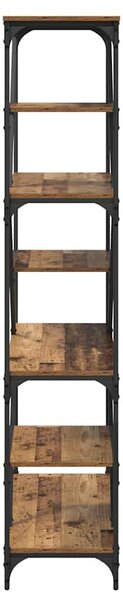 Könyvespolc Öreg fa 91 x 36 x 176 cm Faanyag