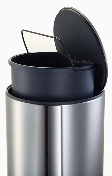 Joseph Joseph Arc 10 literes pedálos fém szemetes - Inox