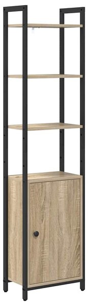Könyvespolc Sonoma tölgy 40 x 24 x 161 cm Faanyag