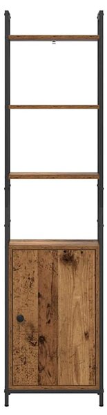 Könyvespolc Öreg fa 40 x 24 x 161 cm Faanyag