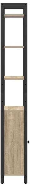 Könyvespolc Sonoma tölgy 40 x 24 x 161 cm Faanyag