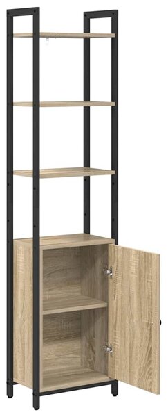 Könyvespolc Sonoma tölgy 40 x 24 x 161 cm Faanyag