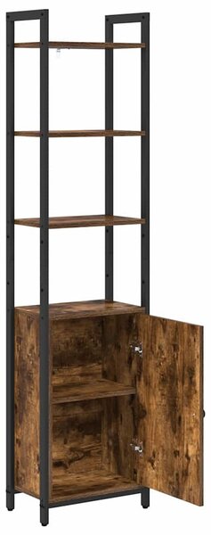 Könyvespolc Füstölt tölgy 40 x 24 x 161 cm Faanyag