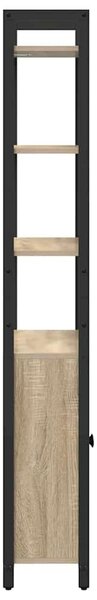 Könyvespolc Sonoma tölgy 60 x 24 x 161 cm Faanyag