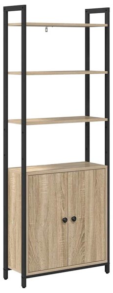 Könyvespolc Sonoma tölgy 60 x 24 x 161 cm Faanyag