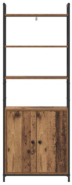 Könyvespolc Öreg fa 60 x 24 x 161 cm Faanyag