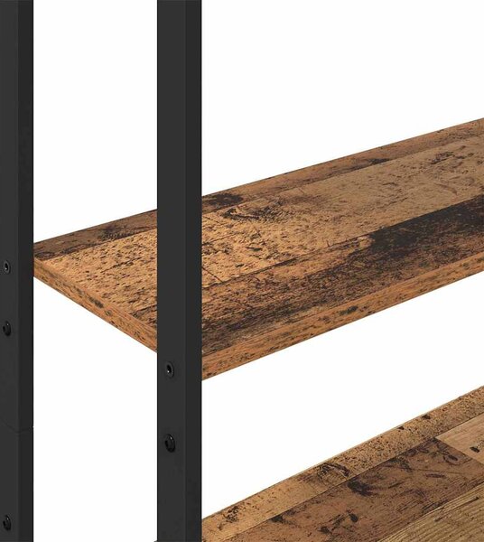 Könyvespolc Öreg fa 60 x 24 x 161 cm Faanyag