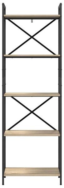 Könyvespolc Sonoma tölgy 56 x 34 x 171 cm Faanyag