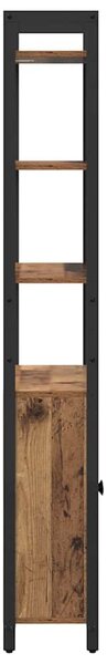 Könyvespolc Öreg fa 60 x 24 x 161 cm Faanyag