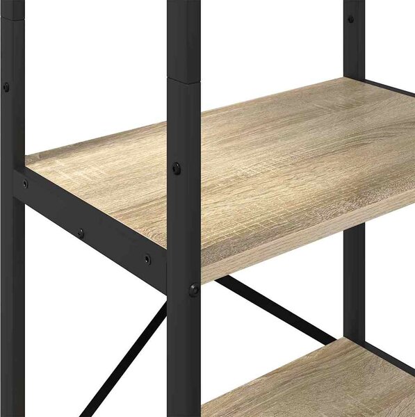 Könyvespolc Sonoma tölgy 56 x 34 x 171 cm Faanyag