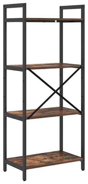 Könyvespolc Füstölt tölgy 56 x 34 x 133,5 cm Faanyag