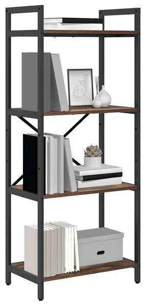 Könyvespolc Füstölt tölgy 56 x 34 x 133,5 cm Faanyag