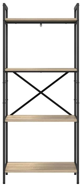 Könyvespolc Sonoma tölgy 56 x 34 x 133,5 cm Faanyag