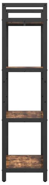 Könyvespolc Füstölt tölgy 56 x 34 x 133,5 cm Faanyag