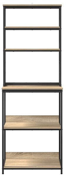 Konyhai polc Sonoma tölgy 60 x 40 x 168 cm Faanyag