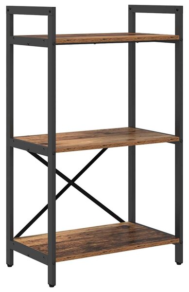 Könyvespolc Öreg fa 56 x 34 x 96 cm Faanyag
