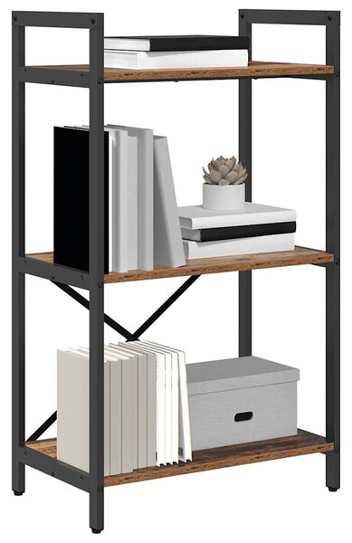Könyvespolc Öreg fa 56 x 34 x 96 cm Faanyag