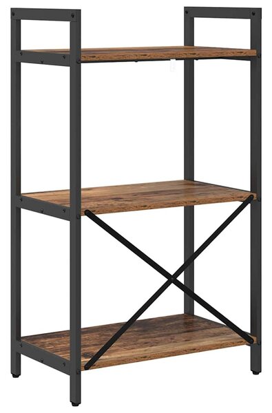 Könyvespolc Öreg fa 56 x 34 x 96 cm Faanyag