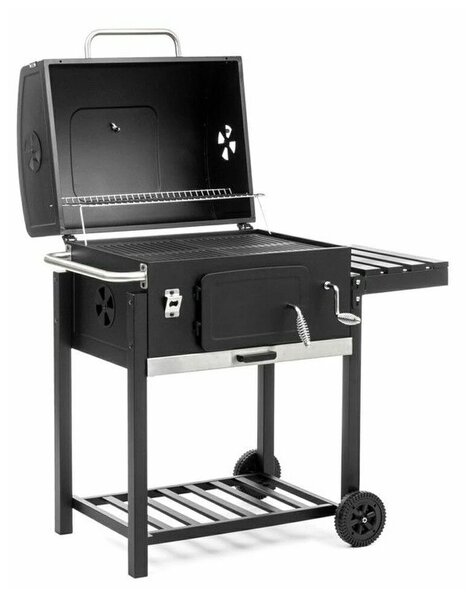 Mirpol MIR4525 Premium szenes grill fedővel
