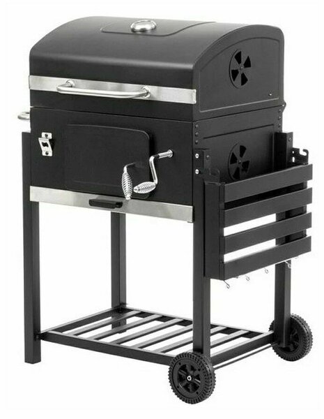 Mirpol MIR4525 Premium szenes grill fedővel