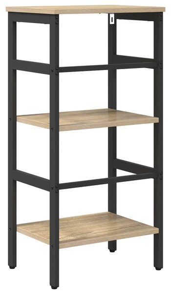 Könyvespolc Sonoma tölgy 40 x 29,5 x 81 cm Faanyag