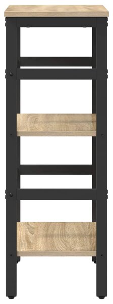 Könyvespolc Sonoma tölgy 40 x 29,5 x 81 cm Faanyag