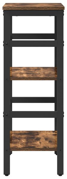 Könyvespolc Füstölt tölgy 40 x 29,5 x 81 cm Faanyag