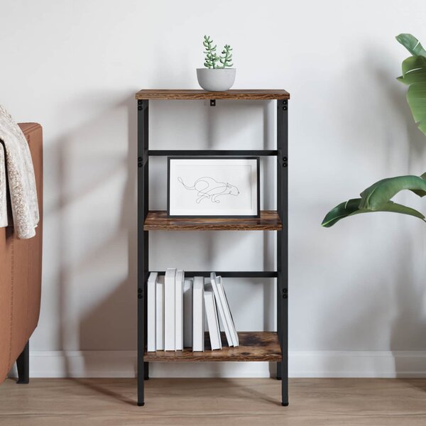 Könyvespolc Füstölt tölgy 40 x 29,5 x 81 cm Faanyag