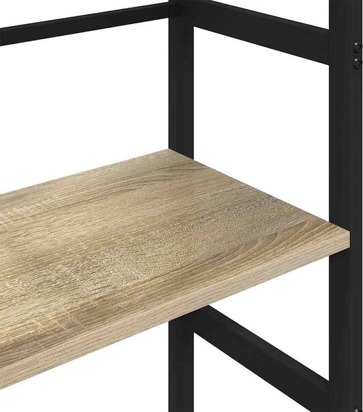 Könyvespolc Sonoma tölgy 40 x 29,5 x 149 cm Faanyag