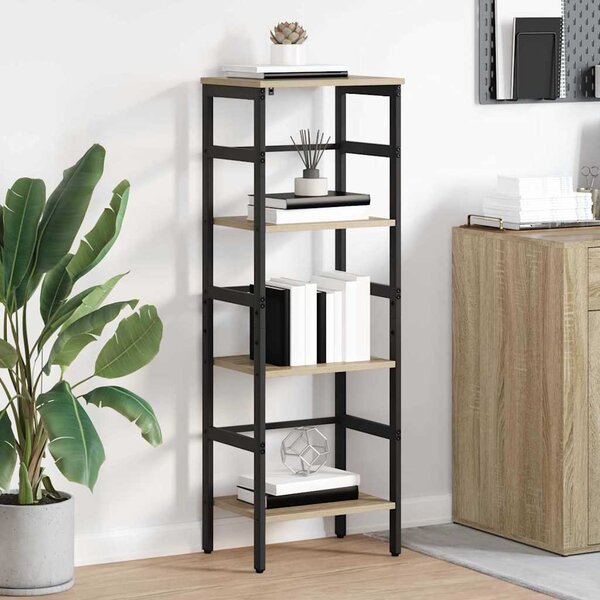 Könyvespolc Sonoma tölgy 40 x 29,5 x 115 cm Faanyag