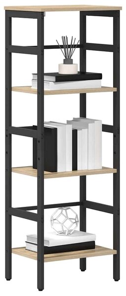 Könyvespolc Sonoma tölgy 40 x 29,5 x 115 cm Faanyag