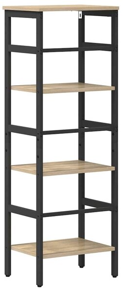 Könyvespolc Sonoma tölgy 40 x 29,5 x 115 cm Faanyag