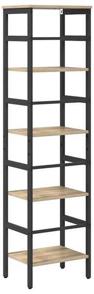 Könyvespolc Sonoma tölgy 40 x 29,5 x 149 cm Faanyag