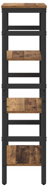 Könyvespolc Öreg fa 40 x 29,5 x 115 cm Faanyag
