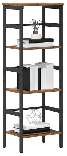 Könyvespolc Öreg fa 40 x 29,5 x 115 cm Faanyag