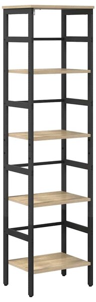 Könyvespolc Sonoma tölgy 40 x 29,5 x 149 cm Faanyag