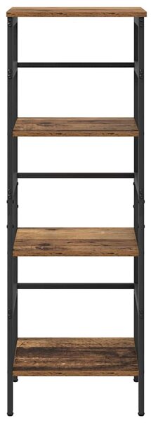 Könyvespolc Öreg fa 40 x 29,5 x 115 cm Faanyag