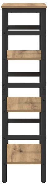 Könyvespolc Artisan tölgy 40 x 29,5 x 115 cm Faanyag