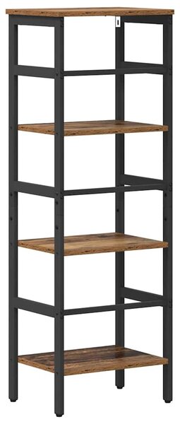 Könyvespolc Öreg fa 40 x 29,5 x 115 cm Faanyag