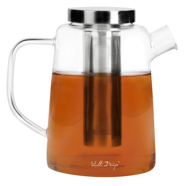 Üveg teáskanna, 1,5 l - Vialli Design