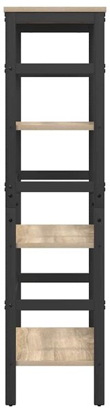 Könyvespolc Sonoma tölgy 60 x 29,5 x 115 cm Faanyag