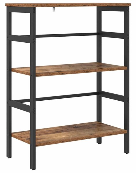 Könyvespolc Öreg fa 60 x 29,5 x 81 cm Faanyag
