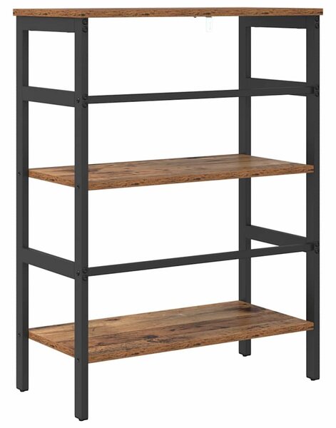 Könyvespolc Öreg fa 60 x 29,5 x 81 cm Faanyag