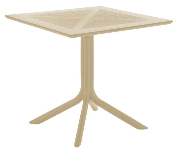 Kerti asztal, szürkésbarna Taupe, DENTON NEW
