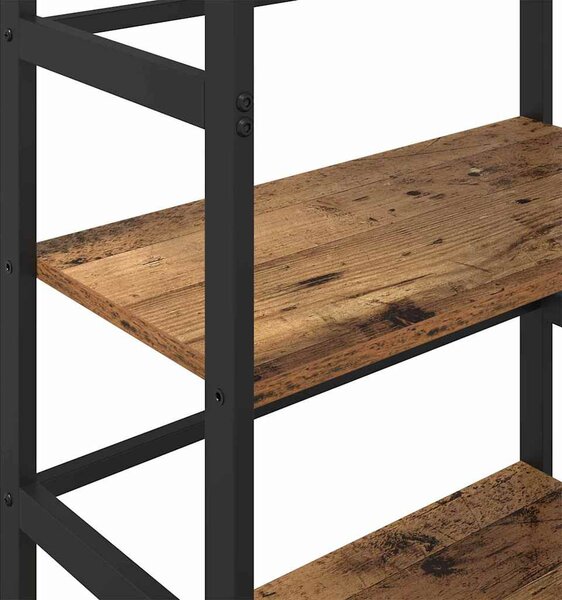 Könyvespolc Öreg fa 60 x 29,5 x 81 cm Faanyag