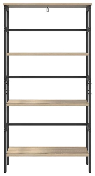 Könyvespolc Sonoma tölgy 60 x 29,5 x 115 cm Faanyag