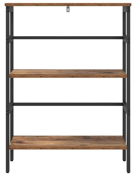 Könyvespolc Öreg fa 60 x 29,5 x 81 cm Faanyag